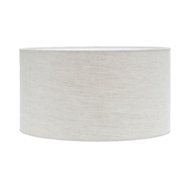 Duży abażur do lampy stojącej jasny Sara 55cm